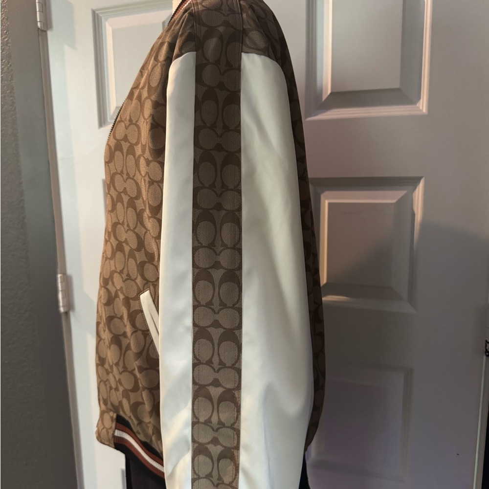 Coach Reversible Floral Print Signature Souvenir Jacket - Picture 5 of 15